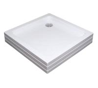 Ravak Angela plato de ducha cuadrado 90.5x90.5 cm blanco A007701120