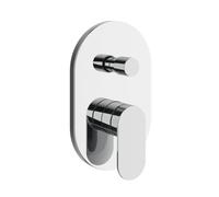 Ravak Chrome II grifo de bañera y ducha empotrado cromo X070454