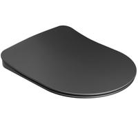 Ravak Chrome tapa de inodoro de cierre suave negro X01795