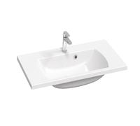 Ravak Classic II lavabo 80x45 cm rectangular para mueble blanco XJX01180000
