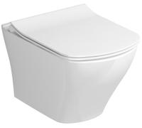 Ravak Classic taza de inodoro suspendido sin reborde blanco brillante X01671