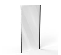 Ravak Cool! mampara de ducha 100 cm negro mate/vidrio transparente X9VVA0300Z1