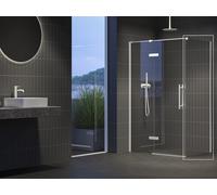 Ravak Cool! mampara de ducha 90 cm blanco mate/vidrio transparente X9VV70E00Z1