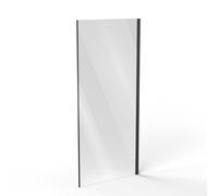 Ravak Cool! mampara de ducha 90 cm negro mate/vidrio transparente X9VV70300Z1