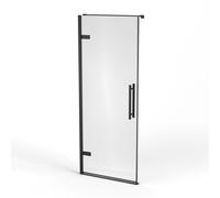 Ravak Cool! puerta de ducha 90 cm oscilante negro mate/vidrio transparente X0VV70300Z1