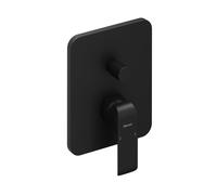 Ravak Flat grifo para ducha empotrado negro X070179