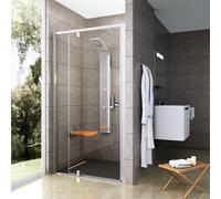Ravak Pivot puerta de ducha 120 cm oscilante aluminio brillante/vidrio transparente 03GG0C00Z1