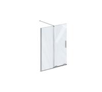 Ravak Roll mampara de bañera 100 cm dos piezas cromo brillo/vidrio transparente X786A0C00Z1