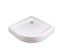 Ravak Ronda plato de ducha semicircular 80x80 cm blanco A204001120