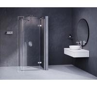 Ravak SmartLine mampara de ducha 90 cm cromo brillante/vidrio transparente 9SP70A00Z1