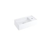 Ravak Veda lavabo 40x22 cm rectangular para mueble blanco XJX01240000
