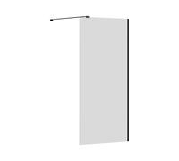 Ravak Walk in Wall Air mampara de ducha walk-in 100 cm negro mate/vidrio transparente GW9WA0300Z1C