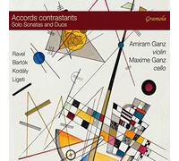 Ravel, Bartók, Kodály, Ligeti : Sonates et duos pour violon et violoncelle. A. Ganz, M. Ganz.
