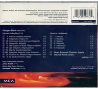 Ravel: Bolero / Bizet: Carmen-Suites Nos 1 & 2; L'Arlesienne / Chabrier: Espana