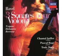 Ravel / Juillet, Chantal - Ravel: 3 Sonates pour Violin-Trigane/Habanera/Berceuse Etc-SHM [Import]