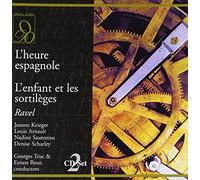 Ravel : L'heure espagnole, L'enfant et les sortileges. Krieger, Arnault, Sautereau, Scharley.