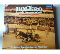 RAVEL, Maurice: Bolero; Alborada del gracioso; Rapsodie Espagnole; La Valse--VINYL-DEC SXDL 7559-DECCA - Inghilterra-RAVEL Maurice (Francia)-DUTOIT Charles (dir); Orchestre Symphonique de Montreal