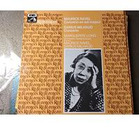 RAVEL Maurice (Francia); MILHAUD Darius (Francia) - RAVEL, Maurice: Piano Concerto in G major + MILHAUD, Darius: -- EMI ()-Long M. (pf), Orchestre Symphonique, Ravel M., Milhaud D. (cond)-EMI-RAVEL Maurice (Francia); MILHAUD Darius (Francia)-LONG Marguerite (pianoforte); MILHAUD Darius (pianoforte - dir); RAVEL Maurice (dir - pianoforte)-Vinyl LP-EMI 051 16349