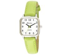 Ravel - Reloj Brighter Days Cuadrado para Mujer en Tono Plata - Cuarzo Analógico - R0141.11.2 - Verde Lima Brillante