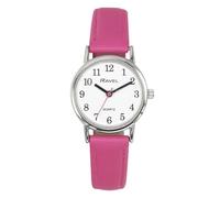 Ravel - Reloj Brighter Days Redondo para Mujer en Tono Plata (Caja de Reloj de 27 mm) - Cuarzo Analógico - R0140.15.2 - Rosa Fucsia/Esfera Blanca