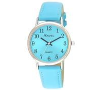 Ravel - Reloj Brighter Days Redondo para Mujer en Tono Plata - Cuarzo Analógico - R0140.06.1 - Turquesa Brillante