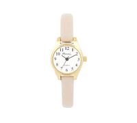 Ravel - Reloj de cóctel pequeño para mujer, Gris pardo/tono dorado