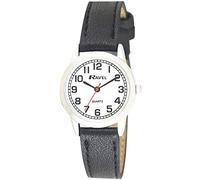 Ravel - Reloj de Cuarzo de Uso Diario Unisex con Contador de Minutos - Cuarzo Analógico - R0132.11.1 - Negro/Color Plateado