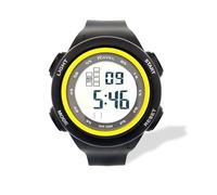 Ravel - Reloj de Cuarzo Digital Redondo para Hombre con Resistencia al Agua de 3ATM y Luz - RDG.14.37 - Negro/Amarillo