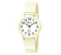 Ravel - Reloj de Cuarzo para Mujer, Moderno y Minimalista para el día a día - Cuarzo Analógico - R0232.02.2 - Brazalete Expansor de Acero Inoxidable en Color Dorado