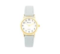 Ravel - Reloj de Mujer para Diario de Colores Pastel (Caja de 27 mm) - Cuarzo Analógico - R0137.26.2 - Azul/Color Oro