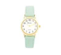 Ravel - Reloj de Mujer para Diario de Colores Pastel (Caja de 27 mm) - Cuarzo Analógico - R0137.31.2 - Verde Menta/Color Oro