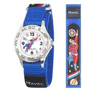 Ravel - Reloj Superhéroe para Niños con Correa de Cierre Fácil - Cuarzo Analógico - R1507.85