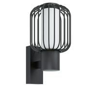 Ravello Aplique exterior (60 W, 16,5 x 16,5 x 27,5 cm, Negro, IP44)