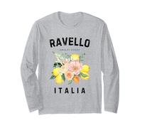 Ravello Flor Fruta Italiana Limón Arte Italia Amalfi Italia Manga Larga