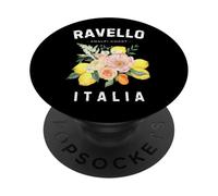 Ravello Flor Fruta Italiana Limón Arte Italia Amalfi Italia PopSockets PopGrip Adhesivo
