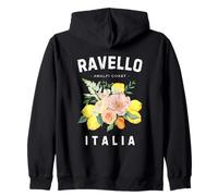 Ravello Flor Fruta Italiana Limón Arte Italia Amalfi Italia Sudadera con Capucha