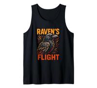 Raven Flight Dark Academia - Cuervo para mujer Camiseta sin Mangas