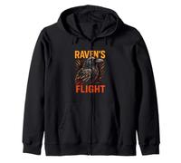 Raven Flight Dark Academia - Cuervo para mujer Sudadera con Capucha