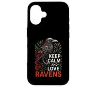 Raven Love Noche espeluznante Academia oscura Carcasa para iPhone 16