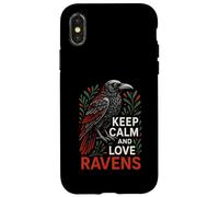 Raven Love Noche espeluznante Academia oscura Carcasa para iPhone X/XS