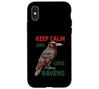 Raven Love Noche espeluznante Academia oscura Carcasa para iPhone X/XS