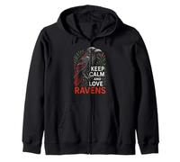 Raven Love Noche espeluznante Academia oscura Sudadera con Capucha