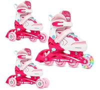 Raven - Patines para niñas y niños, Adultos - 3 en 1 con Ruedas en línea, para Aprender - Ajustables