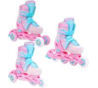 Raven - Patines para niñas y niños, Adultos - 3 en 1 con Ruedas en línea, para Aprender - Ajustables - Caramell, 30-33 (18,5-20,5 cm)