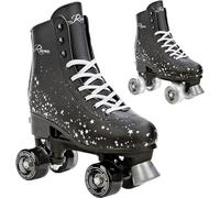 Raven - Patines para niñas y niños, Adultos, Patines en línea, Freno de PVC Resistente, Ruedas de Goma, Noa Black, 31-34 (20-21,5 cm)