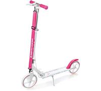Raven - Patinete Infantil 200 mm, con Freno de Mano, Color Blanco (Dots White)