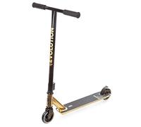 Raven - Patinete para niños y Adultos - Scooter - Patinete Freestyle - para Aprender Trucos en el Skatepark - Ruedas de PU de 100 mm, rodamientos ABEC-9 - Evolution Rookie Gold, 100 mm