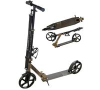 Raven - Patinete para niños y Adultos - Scooter - Patinete - Plegable, Ajustable, Correa de Transporte, Timbre, portabotellas - Sentel sin Freno de Mano, Ruedas de 200 mm