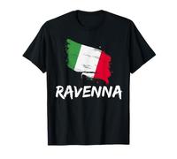 Ravenna - Bandera de Italia de la Herencia Italiana, Recuerdo del Orgullo Italiano Camiseta