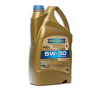 RAVENOL Aceite de motor 5W-30 ACEA A3/B4 API CF API SN HCL 4L Compatible con VW Polo V Hatchback 6R1, 6C1 up! Hatchback 121, 122, BL1, BL2, BL3, 123 Golf 7 Hatchback 5G1, BQ1, BE1, BE2, TOYOTA, SKODA